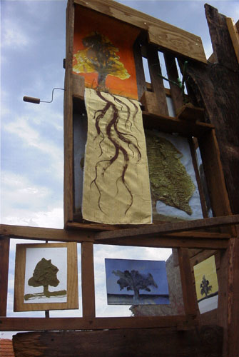 Arbre &agrave; planches (d&eacute;tail 1)