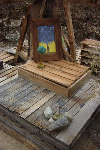 Arbre &agrave; planches (d&eacute;tail 3)