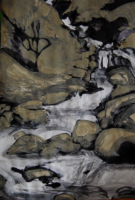 Water fall ink 5