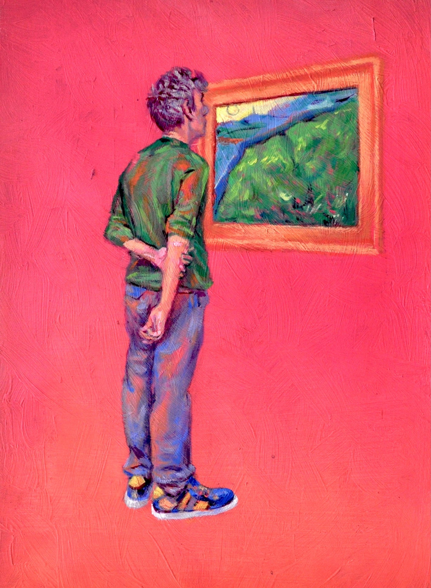 regardeur autoportrait