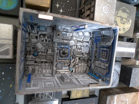 ISS Box- middle module inside